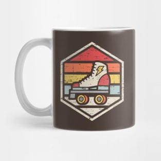 Retro Badge Roller Skate Mug